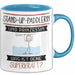 Stand-Up-Paddlerin Und Prinzessin Tasse Geschenk Für Eine Stand-Up-Paddlerin Geburtstag Was Ist Deine Superkraft Blau Trendation