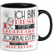 Journalistin Tasse Geschenk Ich Bin Diese Eine Legendäre Journalistin Von Der Alle Reden Geschenkidee Geburtstag Weihnachten Trendation