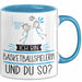 Basketballspielerin Tasse Geschenk Ich Bin Basketballspielerin Und Du So Geschenkidee Lustiger Spruch Becher Blau Trendation