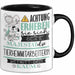 Tierheimmitarbeiterin Tasse Geschenk Lustiger Spruch Bitte Erheben Sie Sich Seine Majestät Die Tierheimmitarbeiterin Betritt Den Raum Schwarz Trendation