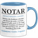 Notar Tasse Geschenkidee Notar Definition Rechtsexperte Blau Trendation