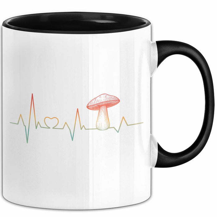 Pilzsammler Tasse Geschenk Pilze Sammeln Geschenkidee Trendation