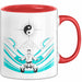 Kampfsportler Tasse Geschenk Lustige Geschenkidee Spruch Für Disziplin Sucher Rot Trendation
