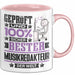 Musikredakteur Geschenk Lustiger Spruch für Musikredakteur Geschenkidee Bester Musikredakteur Der Welt Rosa Trendation