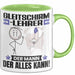 Gleitschirmlehrer Tasse Geschenk für Gleitschirmlehrer Der Mann Der Alles Kann Geschenkidee zum Geburtstag Grün Trendation