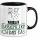 Geschenk für Rugbyspielerin Tasse Lustige Geschenkidee Geburtstag Ich Bin Rugbyspielerin Ich Darf Das Trendation