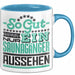 Witzige Tasse Geschenk So Gut Kann Ein Saunagänger Aussehen Blau Trendation