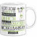 Modellbahnfan Geschenk Becher Tasse Gott Schuf Alle Menschen Gleich Nur Die Besten Durfeten Modellbahnfan Werden Geschenkidee Lustig Weiß Trendation