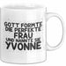 Yvonne Tasse Gott Formte Die Perfekte Frau Und Nannte Sie Yvonne Geschenk Weiß Trendation