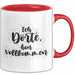 Doerte Tasse Ich Doerte, Bin Vollkommen Geschenk Rot Trendation