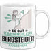 Bergsteiger Geschenk Tasse So Gut Kann Nur Ein Bergsteiger Aussehen Geschenkidee Kaffee-Becher Weiß Trendation