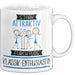 Klassik-Enthusiastin Tasse Geschenk Becher Stark Attraktiv Furchtlos Klassik-Enthusiastin Lustige Geschenkidee Weiß Trendation