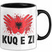 Albanische Flagge Shqip Shqiponja Albanischer Adler Albanien Tasse Geschenkidee Schwarz Trendation