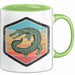 Krokodil Tier Tasse Geschenk Lustige Geschenkidee Spruch Grün Trendation