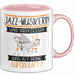 Jazz-Musikerin Und Prinzessin Tasse Geschenk Für Eine Jazz-Musikerin Geburtstag Was Ist Deine Superkraft Rosa Trendation