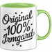 Irmgard Tasse Geschenk Original 100% Irmgard Geschenkidee Geburtstag Grün Trendation