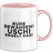 Uschi Tasse Ruhe Bewahren! Uschi Regelt Das! Geschenk Rosa Trendation