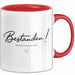 Schüler Abschluss Tasse Geschenk Lustige Geschenkidee Spruch Bestanden Wir Sind Stolz Auf Dich Rot Trendation