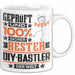 DIY-Bastler Geschenk Lustiger Spruch für DIY-Bastler Geschenkidee Bester DIY-Bastler Der Welt Weiß Trendation