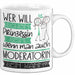 Moderatorin Tasse Geschenk Spruch Wer Will Schon Prinzessin Sein Wenn Man Auch Moderatorin Sein Kann Weiß Trendation