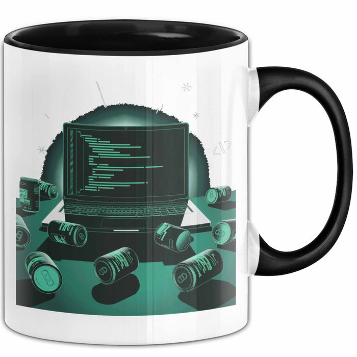 Software Entwickler Tasse Geschenk Lustige Geschenkidee Spruch Für Code Süchtige Trendation