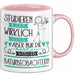 Naturbeobachterin Tasse Lustiges Geschenk Studieren Kann Wirklich Jeder Nur Die Besten Werden Naturbeobachterin Rosa Trendation
