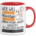 Haustier-Modedesignerin Tasse Geschenk Spruch Wer Will Schon Prinzessin Sein Wenn Man Auch Haustier-Modedesignerin Sein Kann Rot Trendation