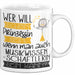 Musikwissenschaftlerin Tasse Geschenk Spruch Wer Will Schon Prinzessin Sein Wenn Man Auch Musikwissenschaftlerin Sein Kann Weiß Trendation