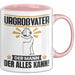 Urgroßvater Tasse Geschenk für Urgroßvater Der Mann Der Alles Kann Geschenkidee zum Geburtstag Rosa Trendation