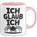 Spinne Vogelspinne Tier Tasse Geschenk Lustige Geschenkidee Spruch Ich Glaub Ich Rosa Trendation