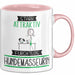 Hundemasseurin Tasse Geschenk Becher Stark Attraktiv Furchtlos Hundemasseurin Lustige Geschenkidee Rosa Trendation