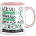 Judoka Tasse Geschenk Spruch Wer Will Schon Prinzessin Sein Wenn Man Auch Judoka Sein Kann Rosa Trendation