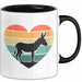 Eselbauer Esel Tier Retro Tasse Geschenk Lustige Geschenkidee Spruch Trendation