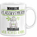 Klassikkennerin Tasse Geschenk Ich Bin Klassikkennerin Warum Weil Ich Es Kann Geschenkidee Geburtstag Weiß Trendation
