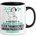 ElektronischerMusikproduzent Geschenk Tasse So Gut Kann Nur Ein ElektronischerMusikproduzent Aussehen Geschenkidee Kaffee-Becher Schwarz Trendation
