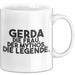 Gerda Tasse Gerda – Die Frau. Der Mythos. Die Legende. Geschenk Weiß Trendation