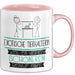 Exotische Tierhalterin Weil Es Keinen Schöneren Beruf Gibt Tasse Geschenk für Eine Exotische Tierhalterin Lustig Rosa Trendation