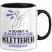 Kletterer Geschenk Tasse So Gut Kann Nur Ein Kletterer Aussehen Geschenkidee Kaffee-Becher Schwarz Trendation