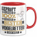 Vogelretter Geschenk Lustiger Spruch für Vogelretter Geschenkidee Bester Vogelretter Der Welt Rot Trendation