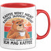 Bär Tierliebhaber Tasse Geschenk Lustige Geschenkidee Spruch Kaffee Redet Nicht Kaffee Jammert Nicht Rot Trendation