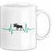Skandinavischer Elch Tasse Geschenk Lustige Geschenkidee Weiß Trendation