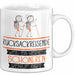 Rucksackreisende Weil Es Keinen Schöneren Beruf Gibt Tasse Geschenk für Eine Rucksackreisende Lustig Weiß Trendation