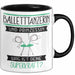 Balletttänzerin Und Prinzessin Tasse Geschenk Für Eine Balletttänzerin Geburtstag Was Ist Deine Superkraft Trendation