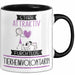 Tierheimvolontärin Tasse Geschenk Becher Stark Attraktiv Furchtlos Tierheimvolontärin Lustige Geschenkidee Trendation