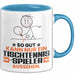 Tischtennisspieler Geschenk Tasse So Gut Kann Nur Ein Tischtennisspieler Aussehen Geschenkidee Kaffee-Becher Blau Trendation