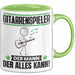 Gitarrenspieler Tasse Geschenk für Gitarrenspieler Der Mann Der Alles Kann Geschenkidee zum Geburtstag Grün Trendation
