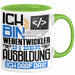 Webentwickler Ausbildung Tasse Geschenk Ich Bin Webentwickler In Der Ausbildung Ich Darf Das Geschenkidee Spruch Grün Trendation