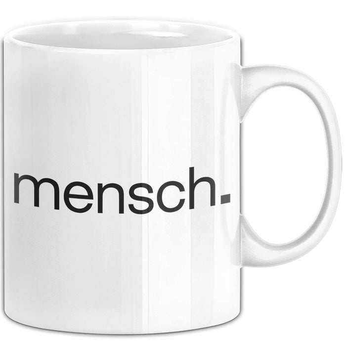 Nationalität Mensch Anti Rassismus Tasse Geschenk Lustige Geschenkidee Spruch Mensch Weiß Trendation