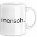 Nationalität Mensch Anti Rassismus Tasse Geschenk Lustige Geschenkidee Spruch Mensch Weiß Trendation