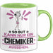 Chemiker Geschenk Tasse So Gut Kann Nur Ein Chemiker Aussehen Geschenkidee Kaffee-Becher Grün Trendation